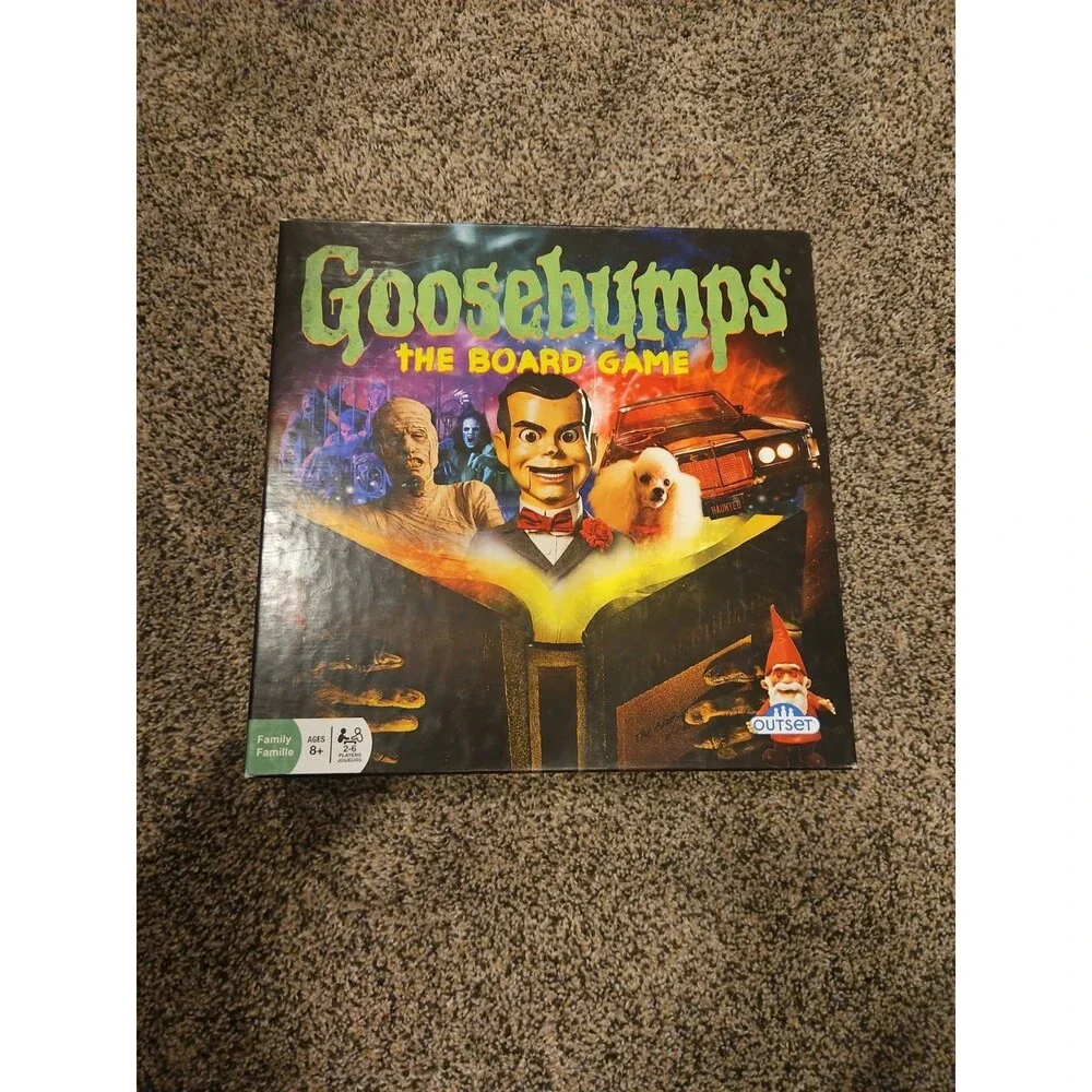 Goosebumps The Board Game By Outset 2015 Used Complete